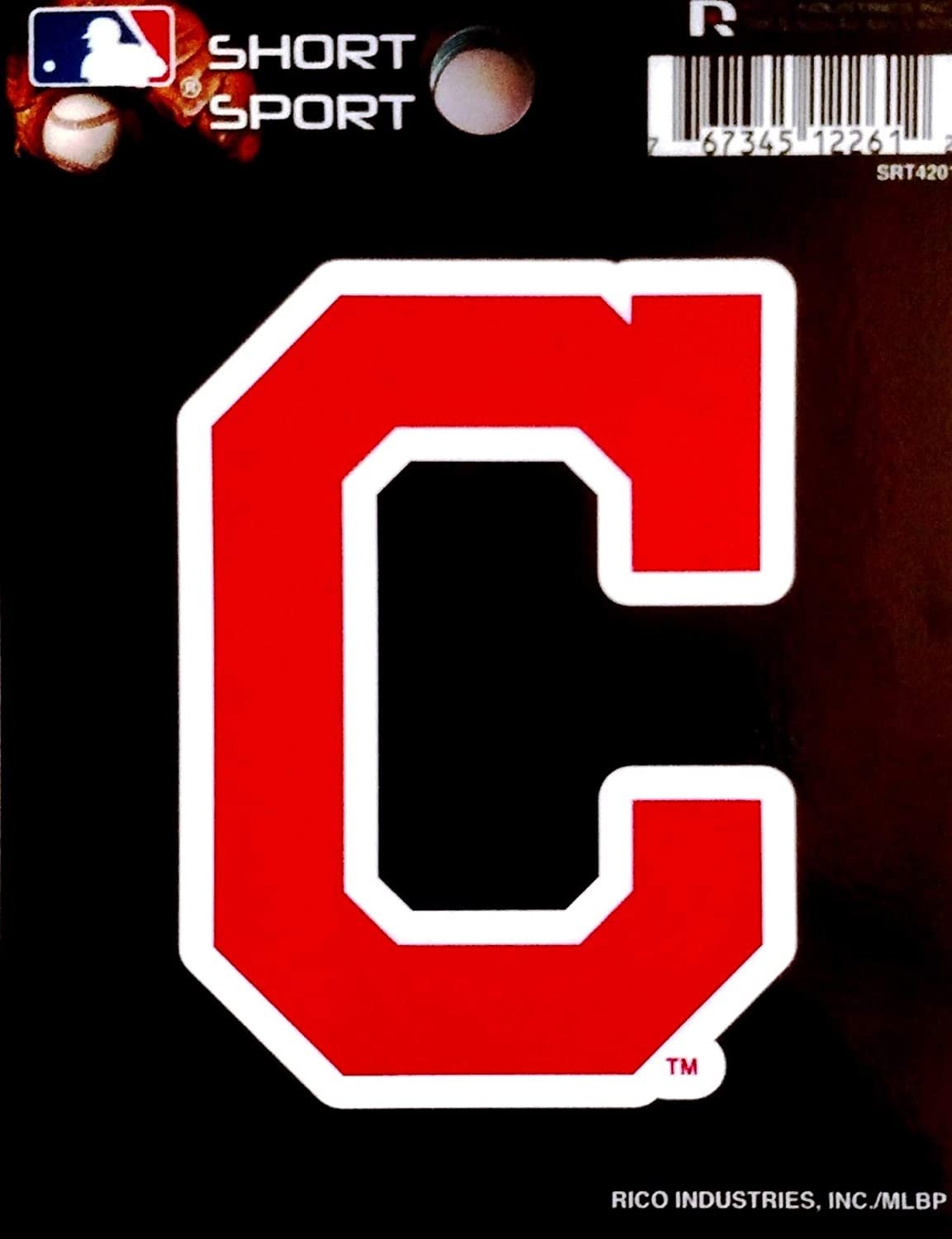 Indians 3" Flat Vinyl Sport Die Cut Decal Bumper Sticker Emblem Baseball