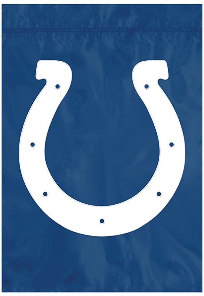 Indianapolis Colts Premium Garden Flag Banner, Embroidered, 13x18 Inch