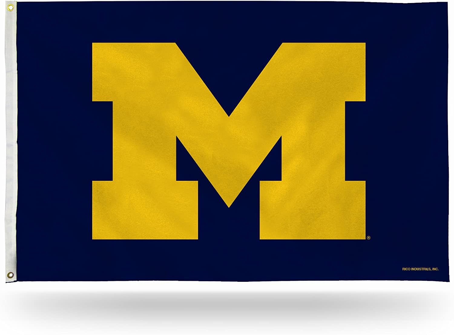 University of Michigan Wolverines Premium 3x5 Flag Banner Metal Grommets Outdoor Indoor 1