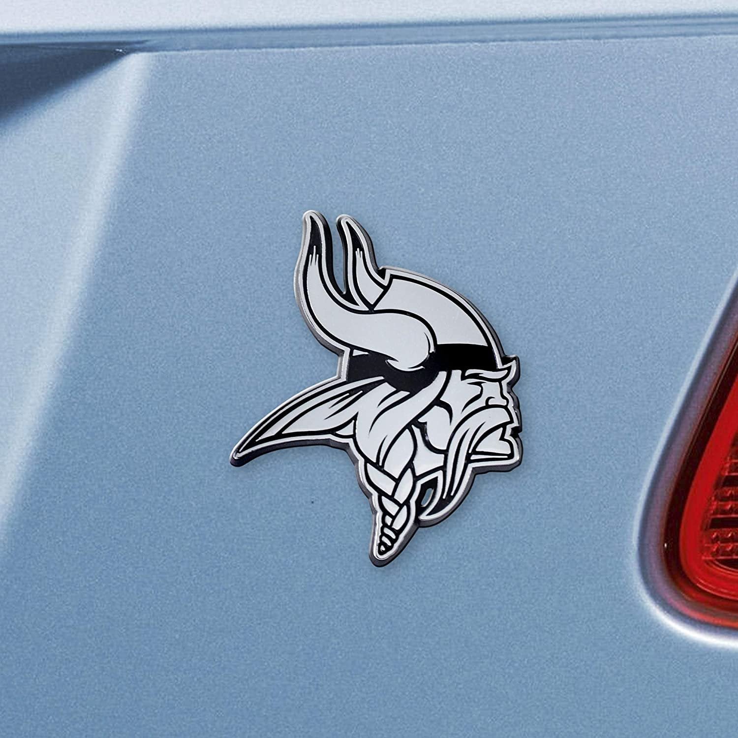 Minnesota Vikings Solid Metal Raised Auto Emblem Decal Adhesive Backing 2