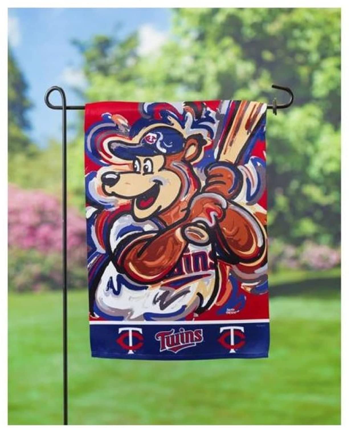 Minnesota Twins Premium Garden Flag Banner, Double Sided, 13x18 Inch