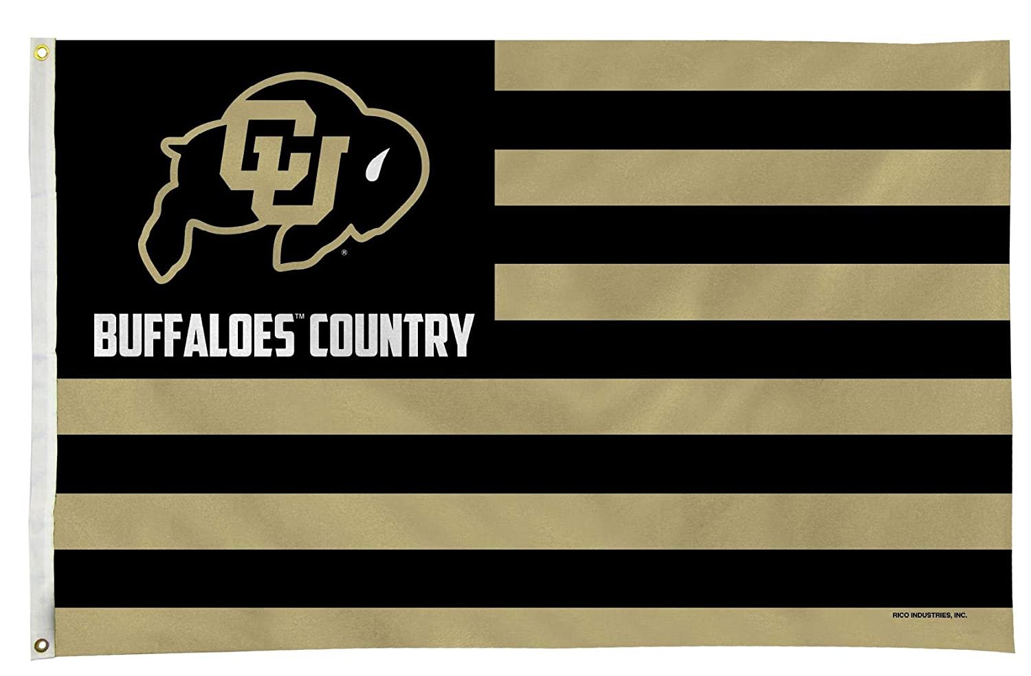University of Colorado Buffaloes 3x5 Feet Flag Banner, Country Design, Metal Grommets, Outdoor Use, Single Sided 1