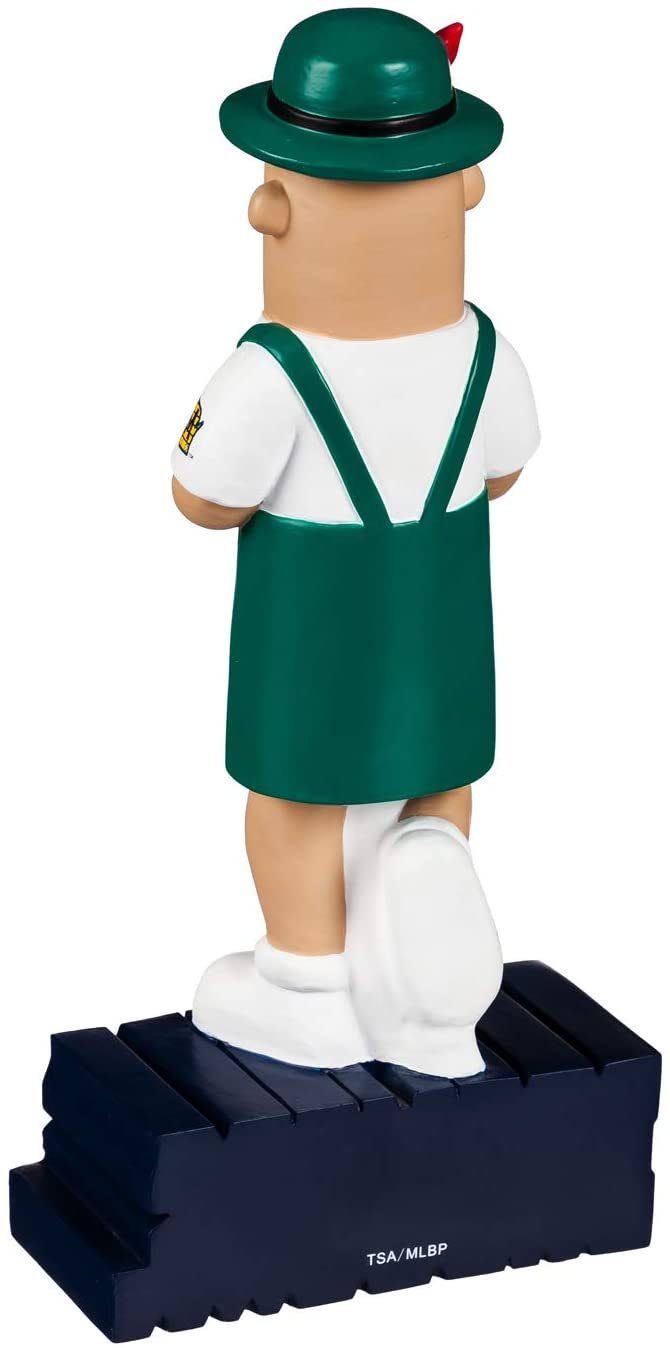 Milwaukee Brewers Bratwurst 12" Mascot Logo Outdoor Garden Statue Resin Decoration Baseball
