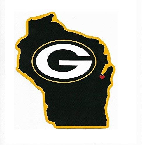 Green Bay Packers Home State Sticker 2