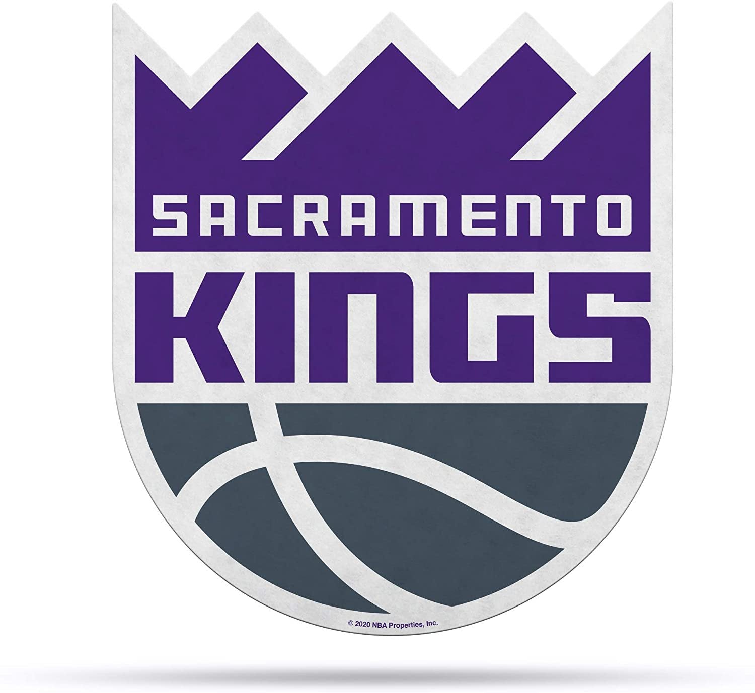 Sacramento Kings Pennant Primary Logo 18 Inch Soft Felt 1