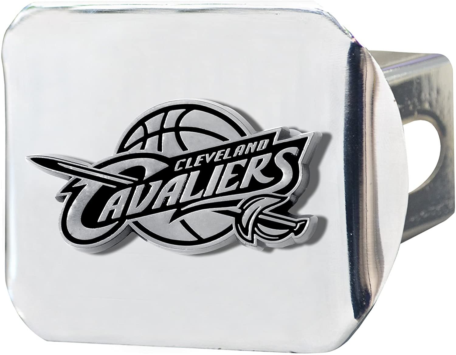 Cleveland Cavaliers Hitch Cover Solid Metal with Chrome Metal Emblem 2" Square Type III 1