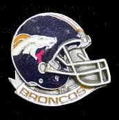 Denver Broncos NFL Helmet Pin