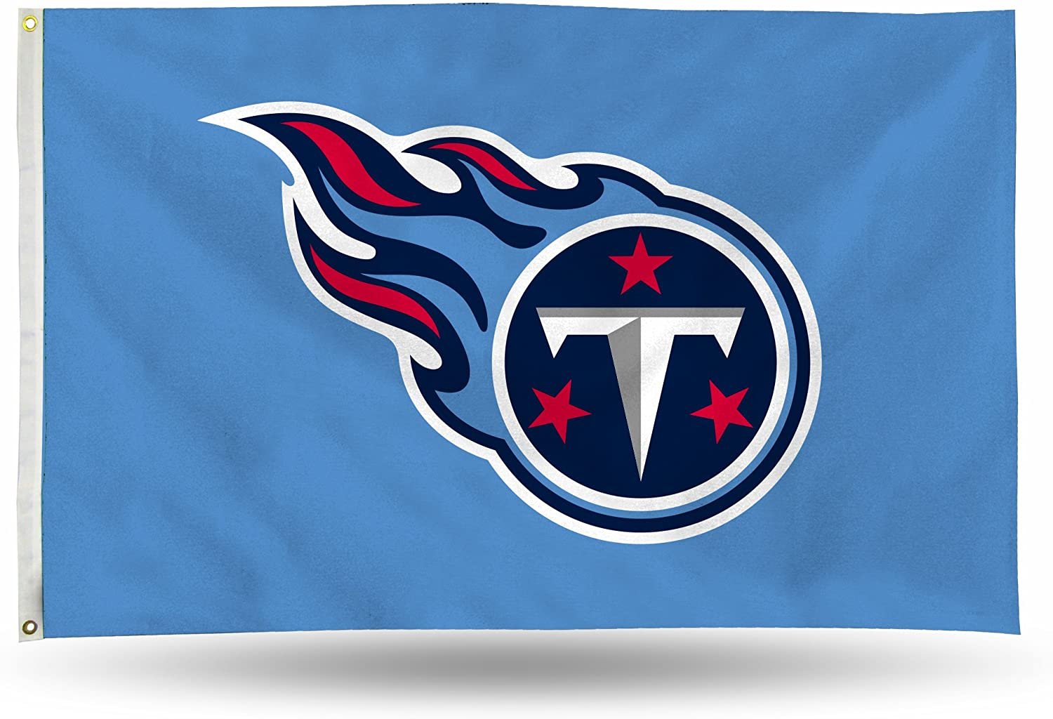 Tennessee Titans Premium 3x5 Feet Flag Banner, Logo Design, Metal Grommets, Outdoor Use, Single Sided 1
