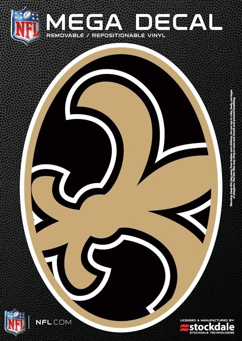 New Orleans Saints 5"x7" Mega Decal 1