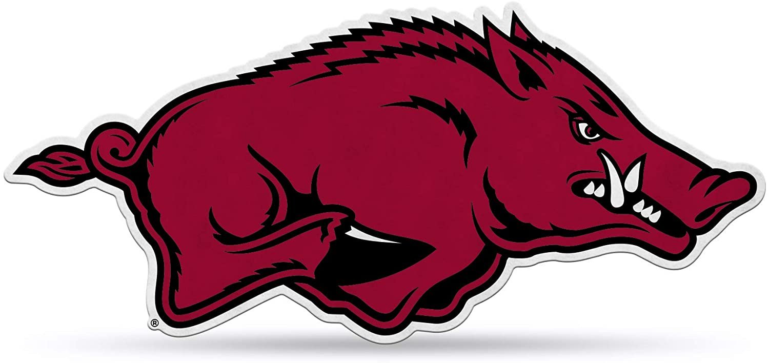 Arkansas Razorbacks Pennant  Primary Logo 18 Inch Soft Felt University of 1