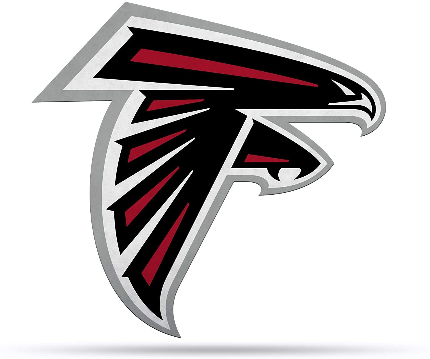 Atlanta Falcons Pennant Primary Logo 18 Inch Soft Felt 1