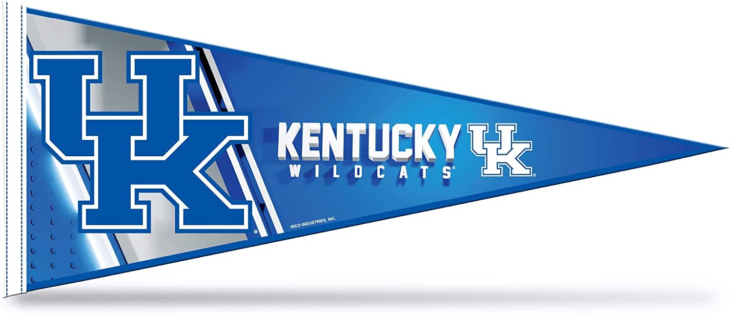 Kentucky Wildcats Pennant 12x30 Inch Soft Felt University of