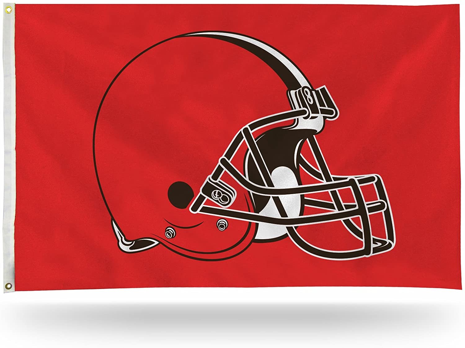 Cleveland Browns Premium 3x5 Feet Flag Banner, Logo Design, Metal Grommets, Outdoor Use, Single Sided 1