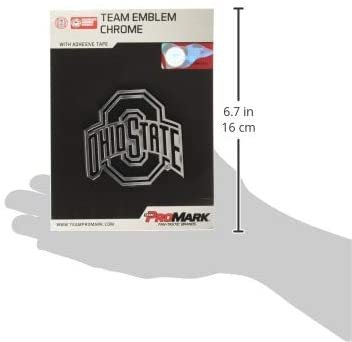 Ohio State Buckeyes Chrome Automobile Emblem University of 5