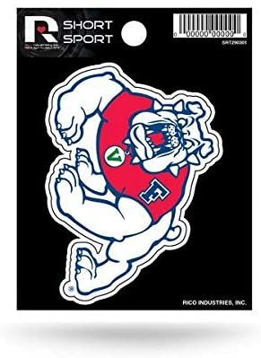 Rico SRT290301 NCAA Fresno State Short Sport Decal Sports Fan Home Decor, Multicolor, One Size