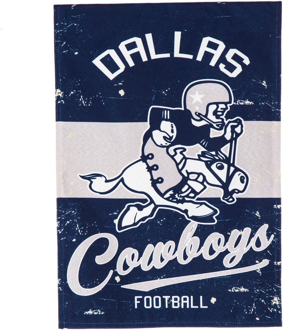 Dallas Cowboys Premium Double Sided Banner Flag 28x44 Inch Vintage Logo Design Indoor Outdoor 1