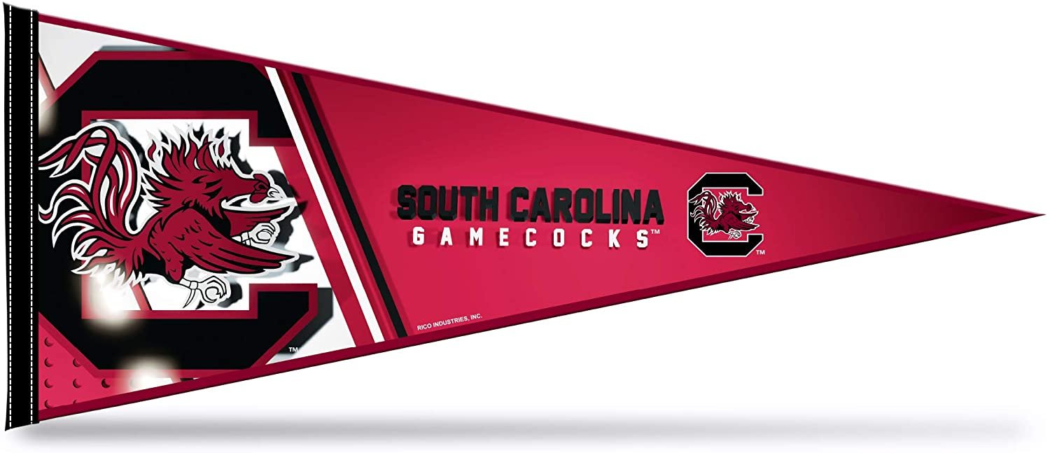 South Carolina Gamecocks Pennant 12x30 Inch Soft Felt University of
