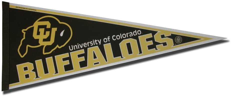University of Colorado Buffaloes 12x30 Inch Super Soft Felt Pennant, Easy to Hang 1