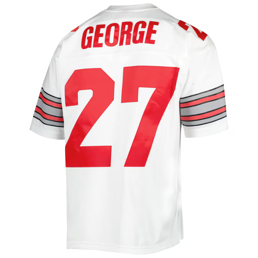 Ohio State Buckeyes - NCAA 1995 Eddie George Authentic Throwback Legacy Jersey 8