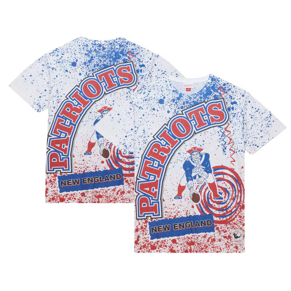 New England Patriots - Team Burst Sublimated T-Shirt 1