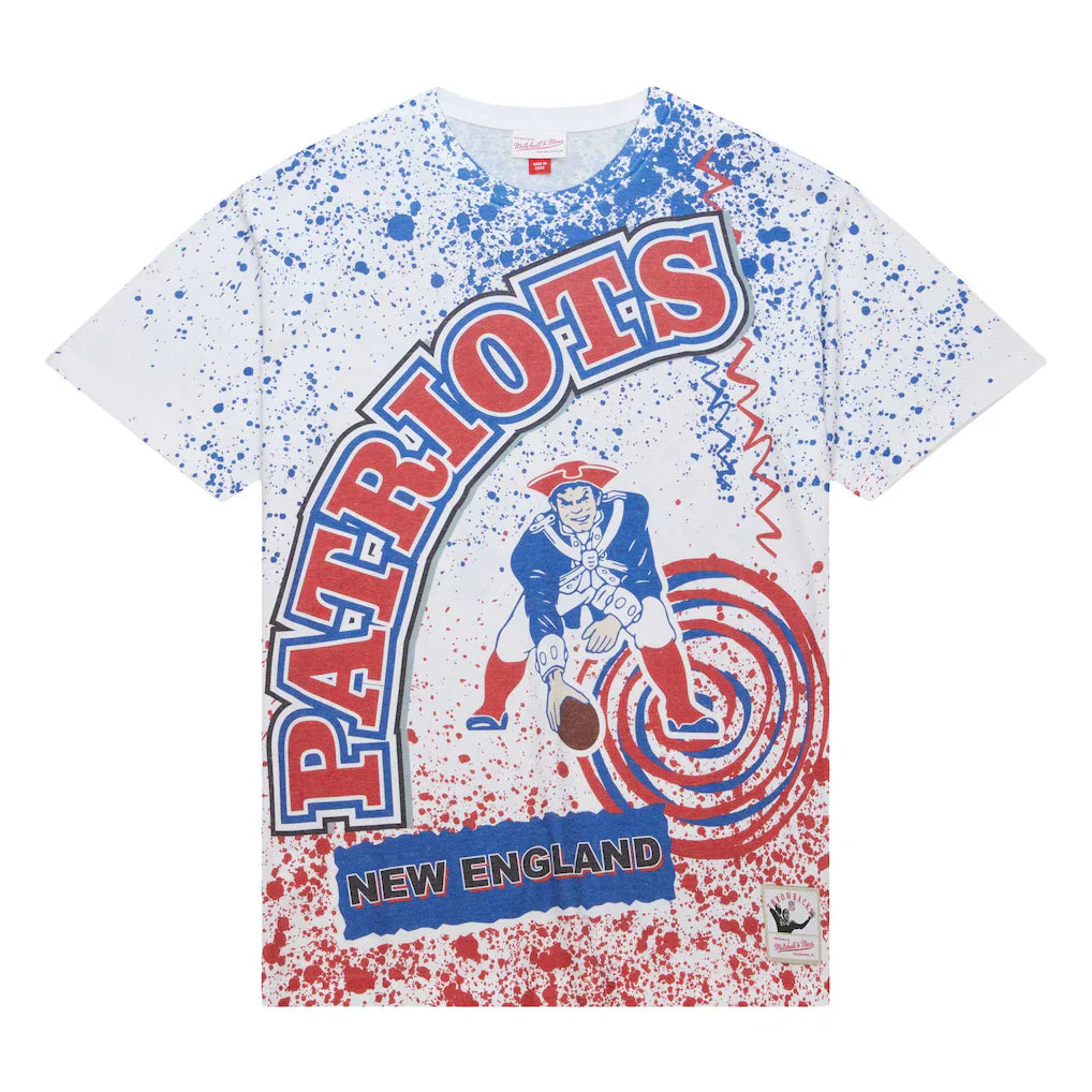 New England Patriots - Team Burst Sublimated T-Shirt 2