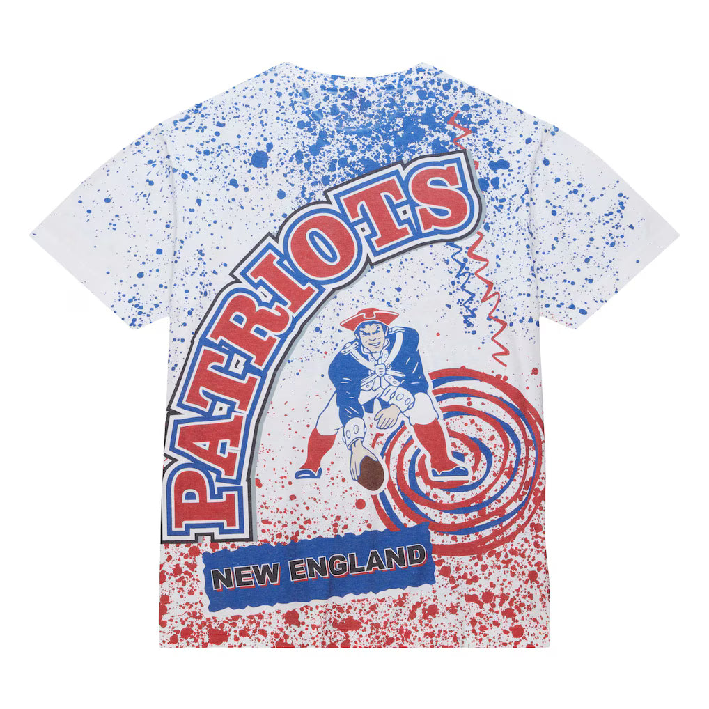 New England Patriots - Team Burst Sublimated T-Shirt 3