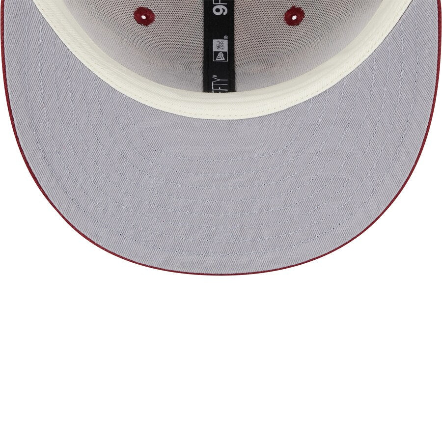 Alabama Crimson Tide - 9Fifty Plaid Snapback Hat, New Era 5