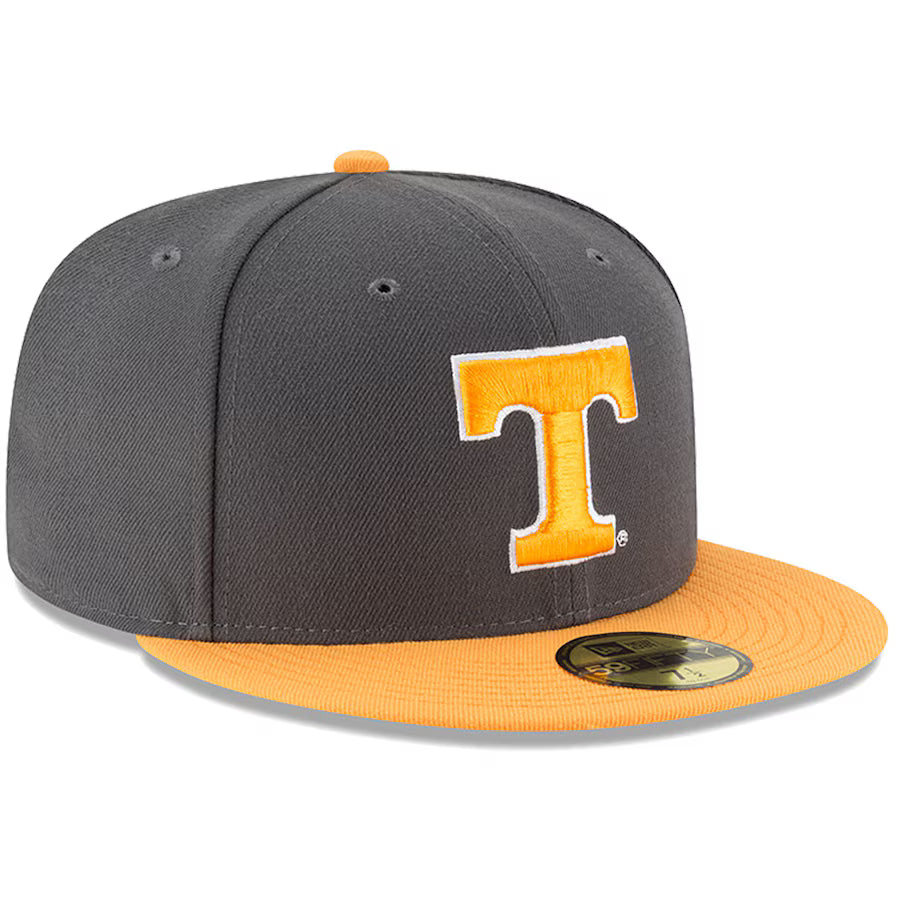 Tennessee Volunteers - Orange 59Fifty Gray Hat, New Era 3