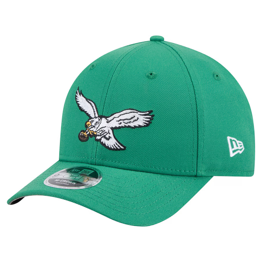 Philadelphia Eagles - 9Forty M-Crown Team Kelly Green Adjustable Hat, New Era 1