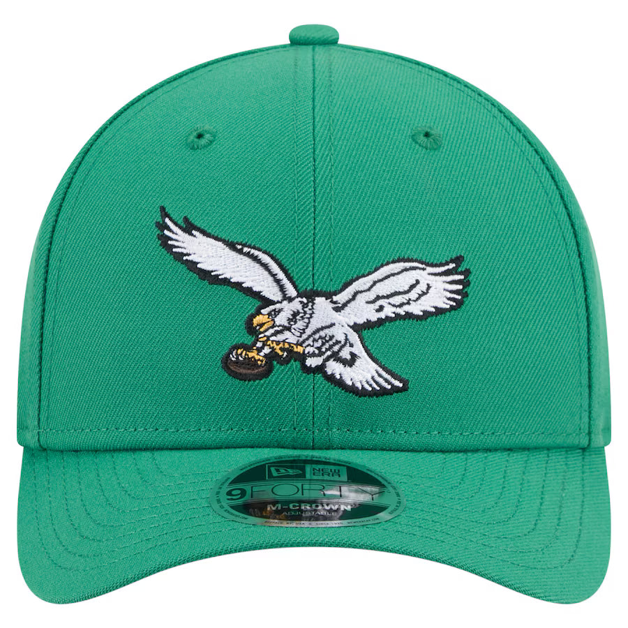 Philadelphia Eagles - 9Forty M-Crown Team Kelly Green Adjustable Hat, New Era 2