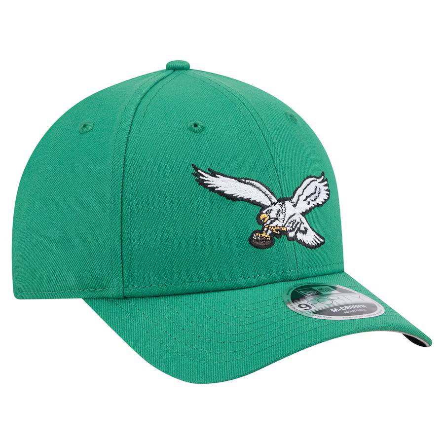 Philadelphia Eagles - 9Forty M-Crown Team Kelly Green Adjustable Hat, New Era 3