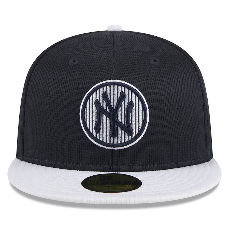 New York Yankees - 59Fifty Batting Practice Navy Hat, New Era 2