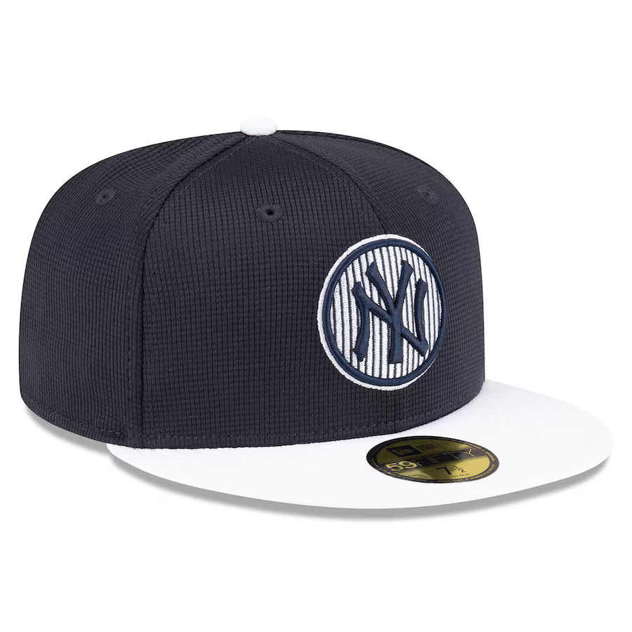 New York Yankees - 59Fifty Batting Practice Navy Hat, New Era 3
