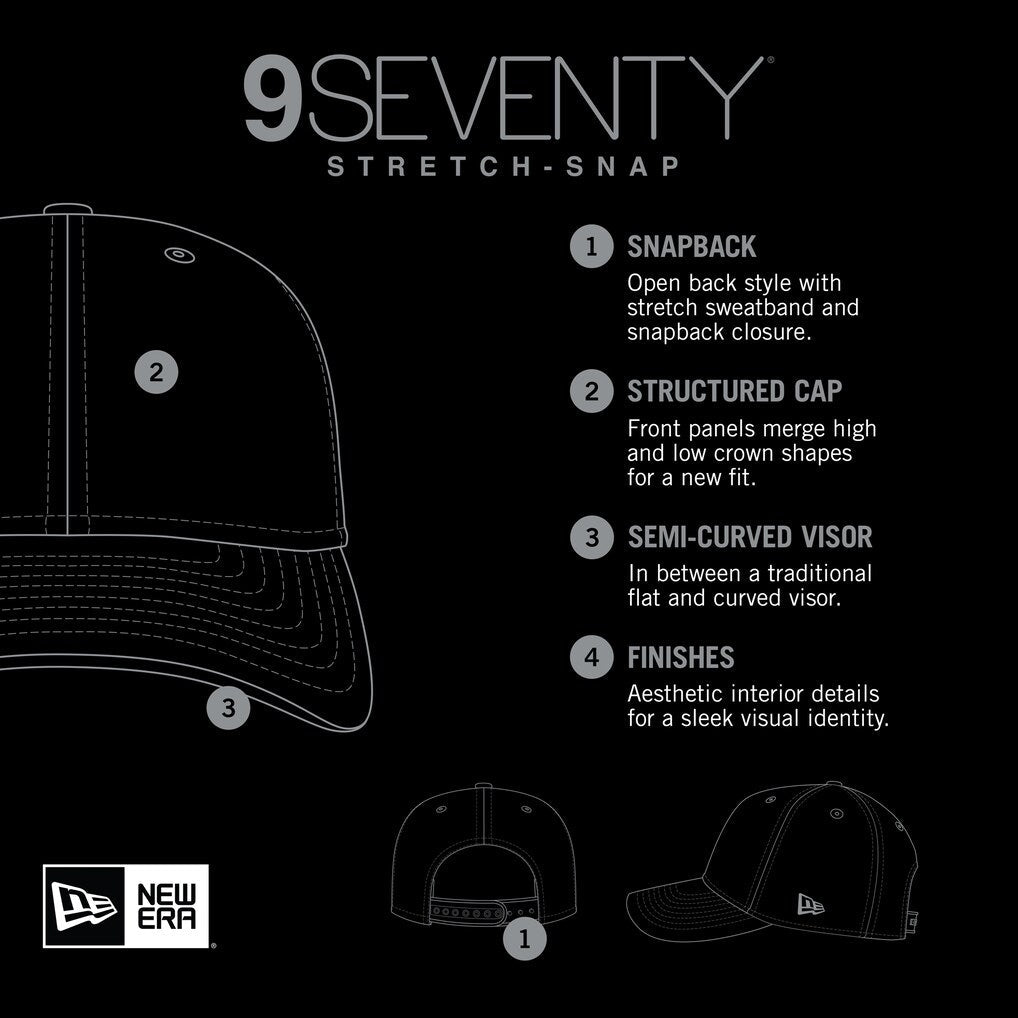 Buffalo Bills - NFL 9Seventy Stretch-Snap Truck Hat, New Era 8