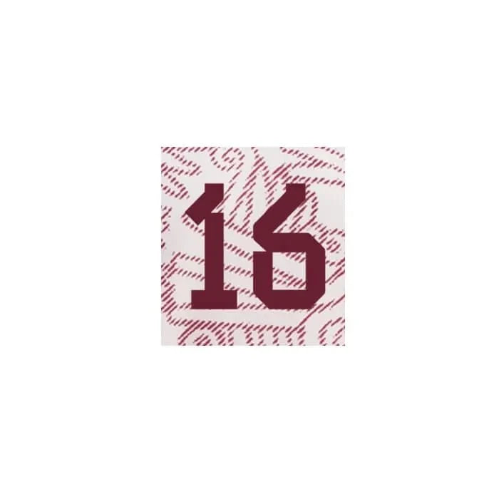 Mexico 2022-23 Away H. Herrera #16 Jersey Name Set 2