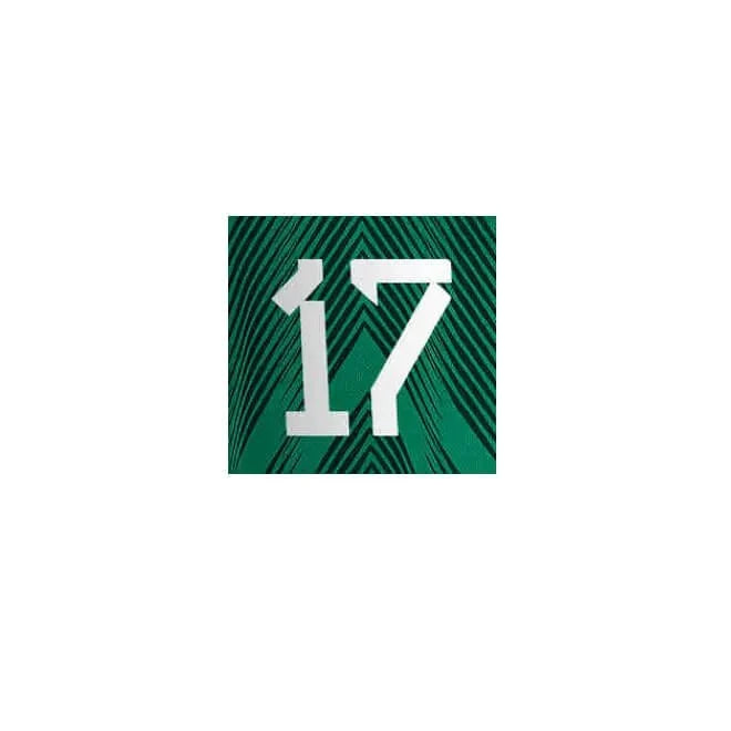 Mexico 2022-23 Home Jesus C #17 Jersey Name Set 2