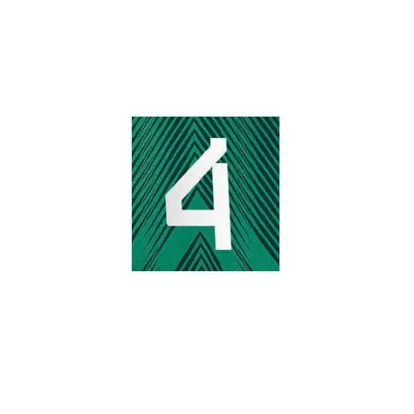 Mexico 2022/23 Home E. Alvarez #4 Jersey Name Set 2
