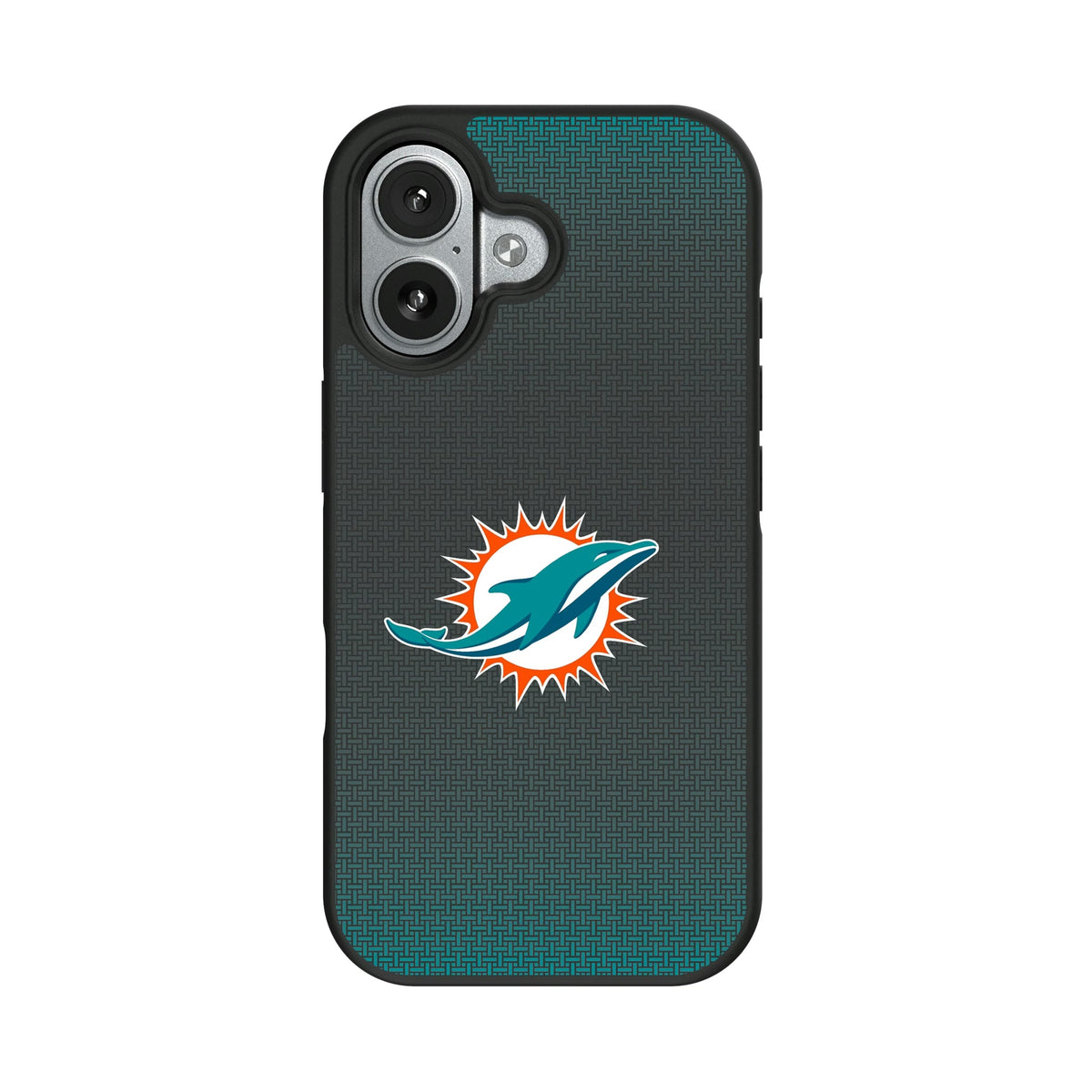 Miami Dolphins Linen Bump Phone Case 8