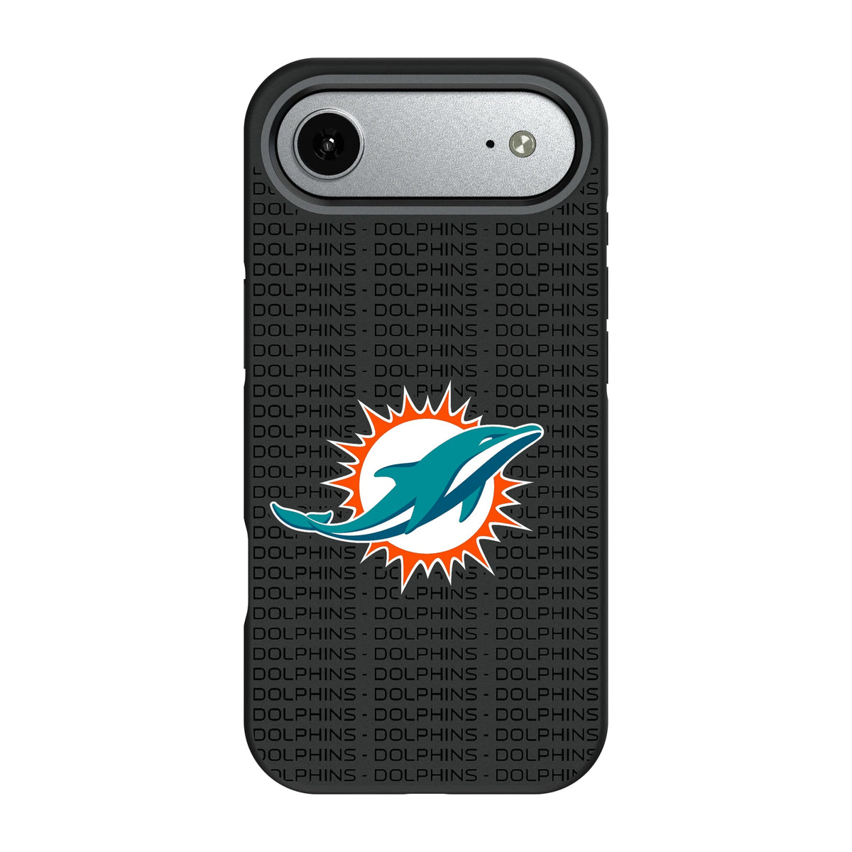 Miami Dolphins Text Backdrop Bump Phone Case 9