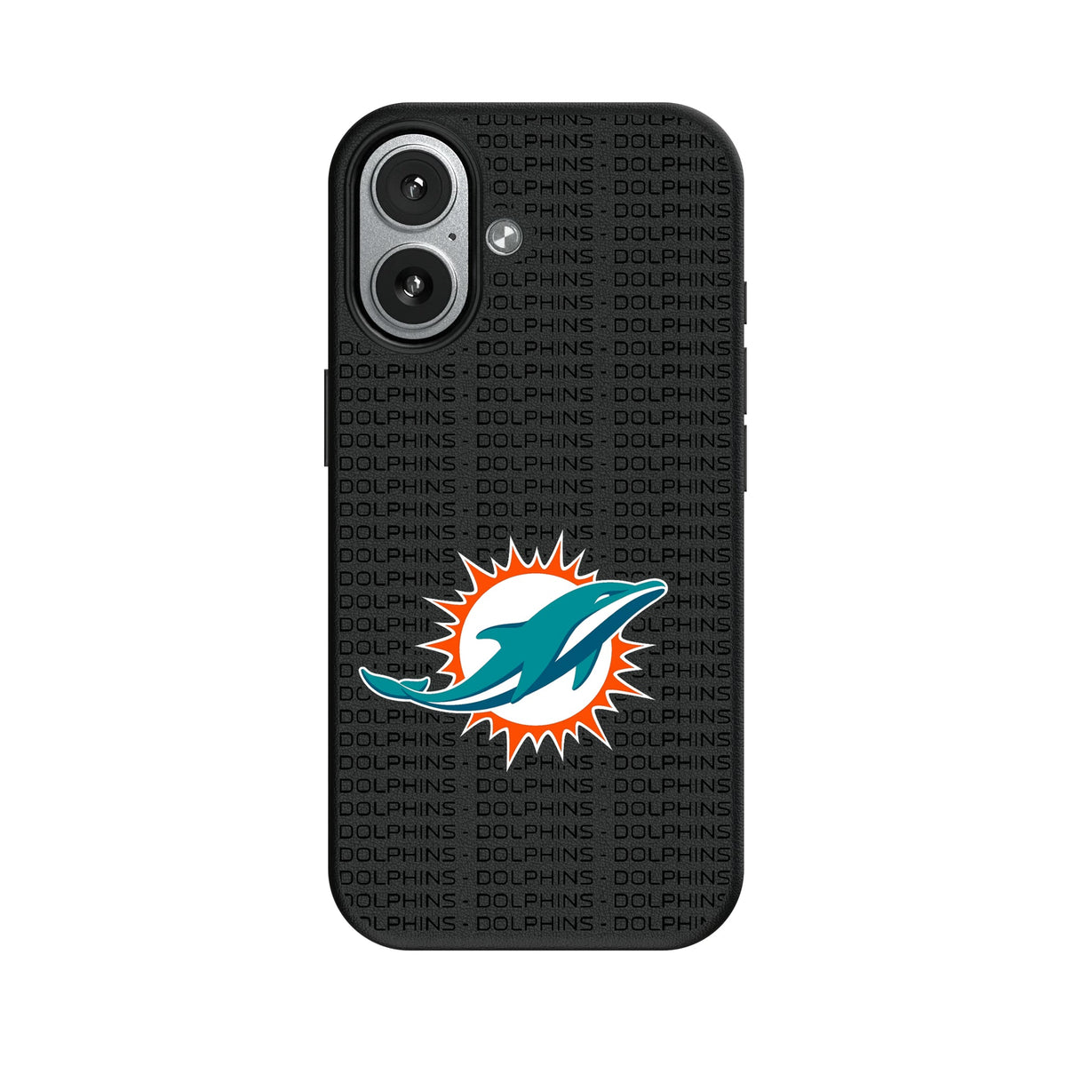 Miami Dolphins Text Backdrop MagSafe Compatible Phone Case for Apple iPhone 7