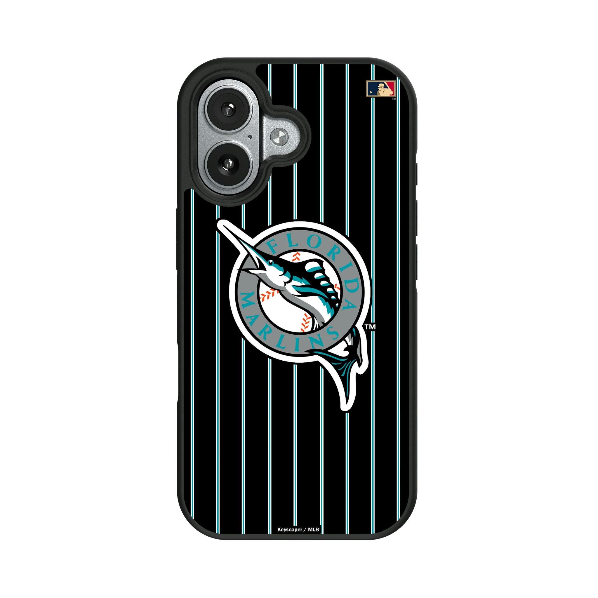 Miami Marlins 1993-2011 - Cooperstown Collection Pinstripe Bump Phone Case 8
