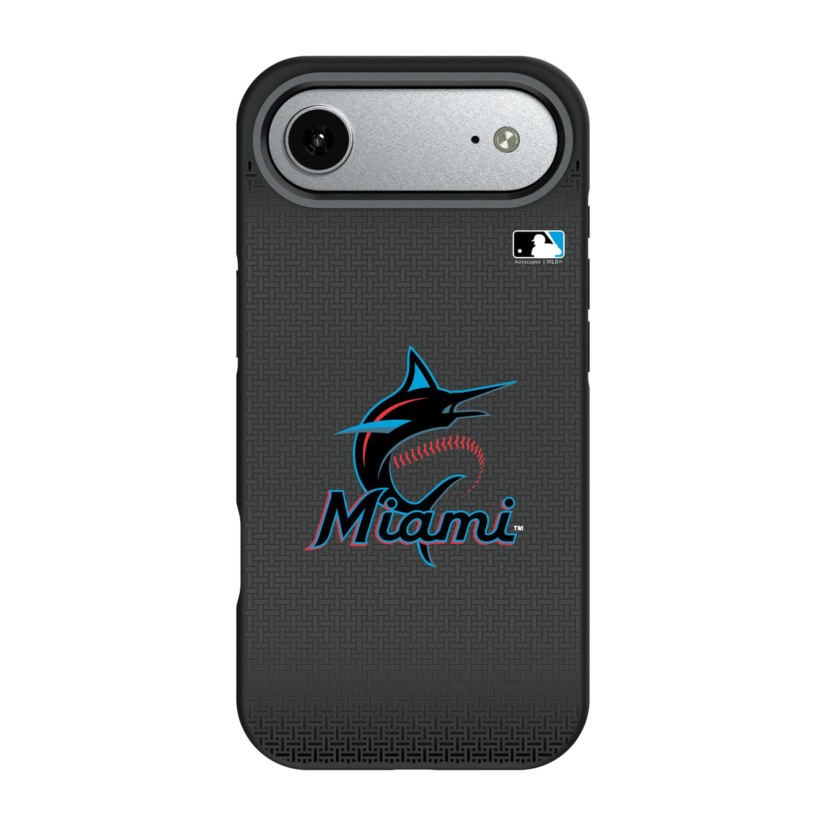 Miami Marlins Linen Bump Phone Case 9