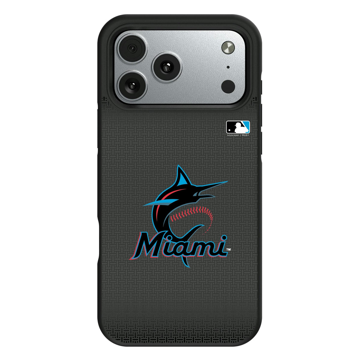 Miami Marlins Linen Bump Phone Case 11