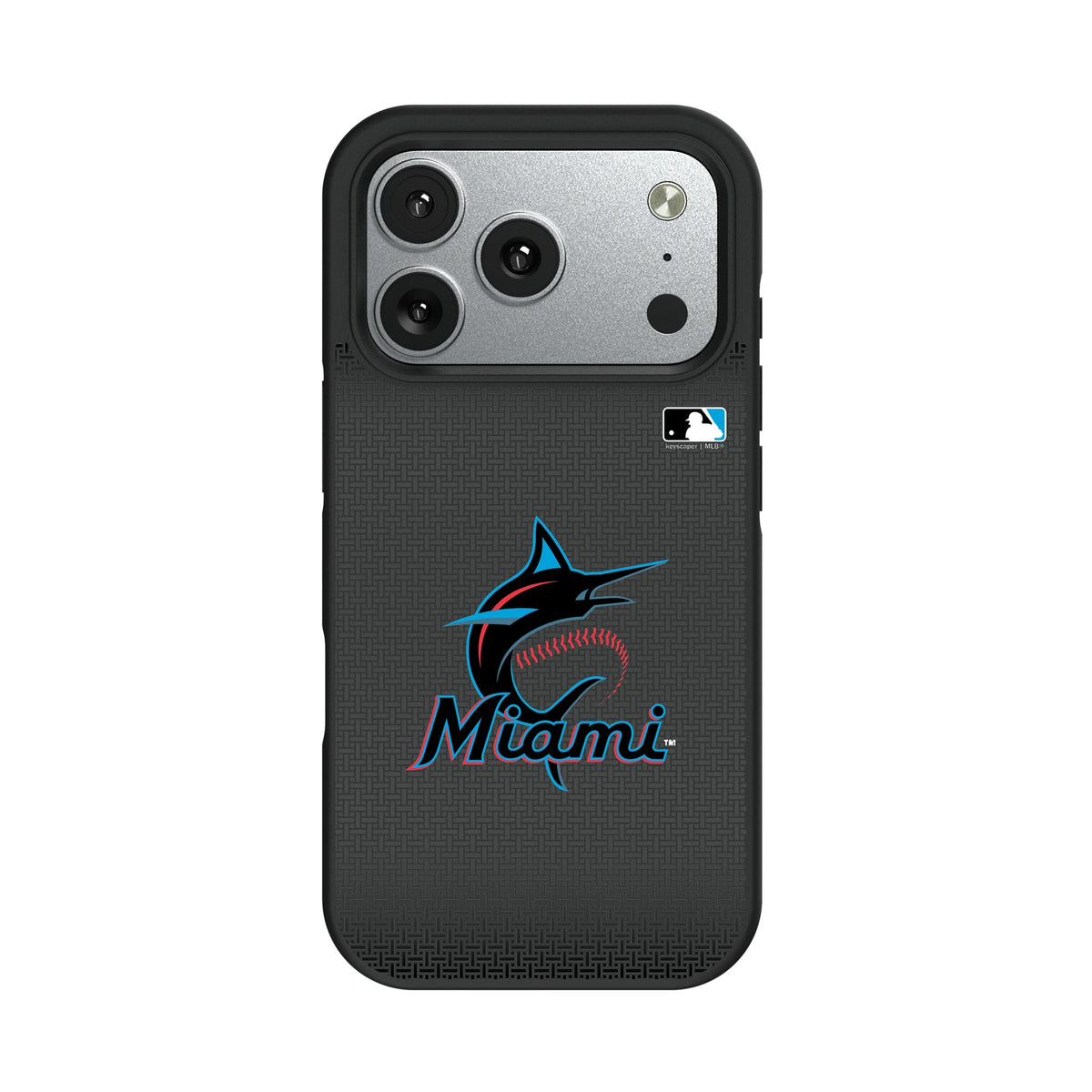 Miami Marlins Linen Bump Phone Case 10