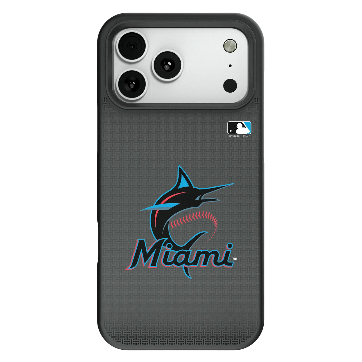 Miami Marlins Linen Bump Phone Case 12