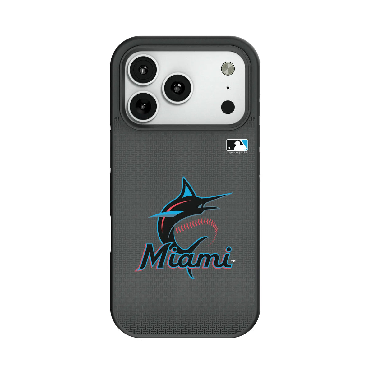 Miami Marlins Linen Bump Phone Case 13