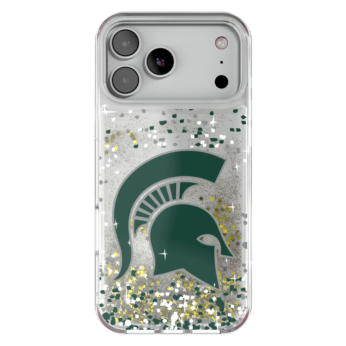Michigan State University Spartans Confetti Glitter Phone Case 20