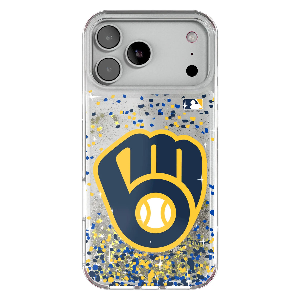 Milwaukee Brewers Confetti Glitter Phone Case 20