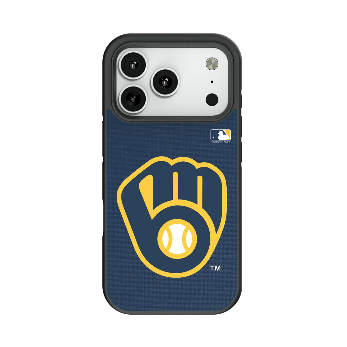 Milwaukee Brewers Solid Bump Phone Case 12