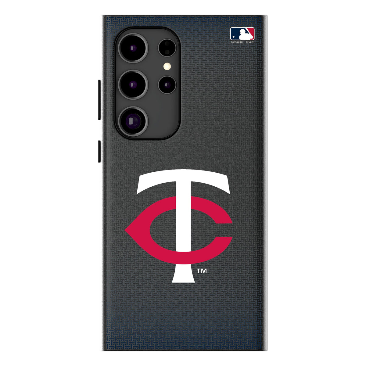 Minnesota Twins Linen MagSafe Compatible Phone Case for Samsung Galaxy 15